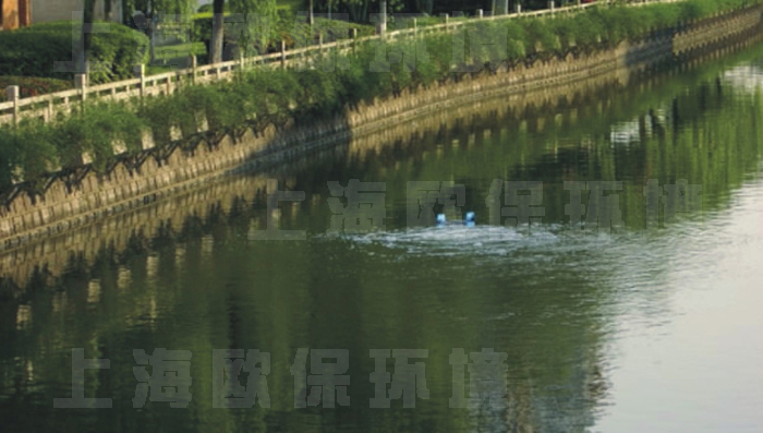 推流曝氣機,河道治理,人工湖治理