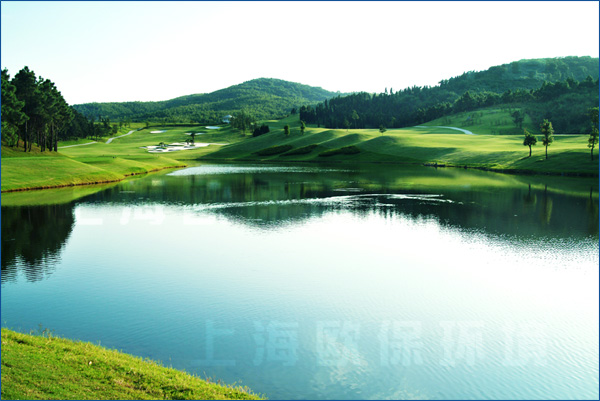 中山高爾夫,人工湖治理,浮水噴泉，浮水噴泉曝氣機(jī)