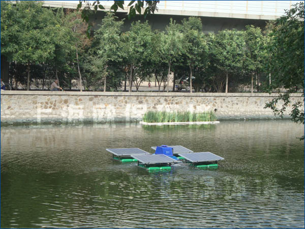 天津護倉河治理,太陽能曝氣機,河道治理