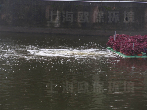 造流曝氣機,生態浮島,河道曝氣,河道治理