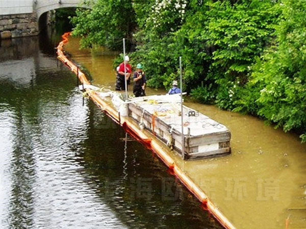 漂浮整理墻在城市河道水體原位修復中的應用