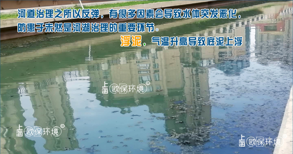 河道中的浮泥危害：城市河道水體流動性差，污染累積量大，當溫度升高時，極易產生底泥上浮，但浮泥比較松散，打撈困難，因此，處理起來比較棘手，很多區域只能打碎再回到河道，導致浮泥重復發生。若不加處理，河道水體極易黑臭。