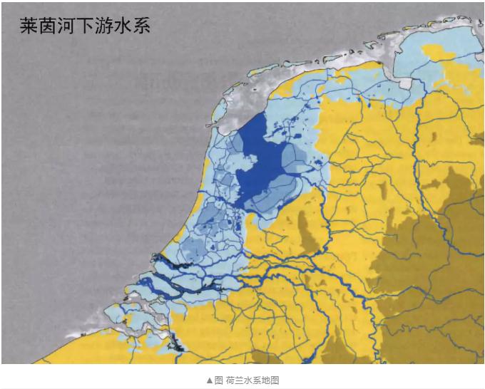 1萊茵河水系地圖