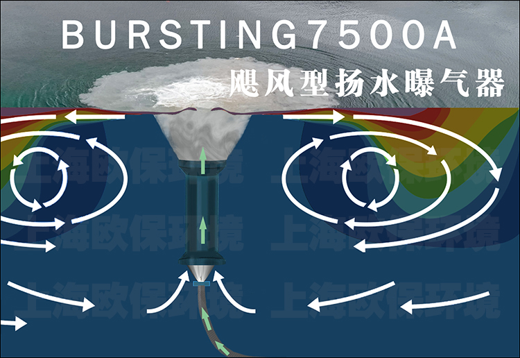 BURSTING7500A颶風型揚水曝氣器